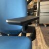 Steelcase Gesture Blue Fabric , Black Frame - Image 3