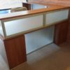 Maverick Canyon Series Reception Station   Spice Walnut Finish