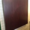 Used Marker Board Wall Cabinet Laminate Mahogany